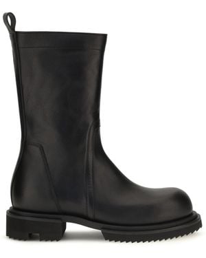 Rick Owens Boots Creeper Gabe - Black
