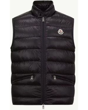 Moncler Moncler Quilted Down Gilet - Black