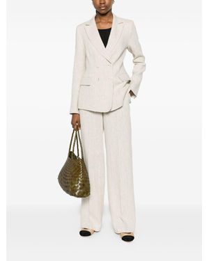 Via Masini 80 Linen Jacket - White