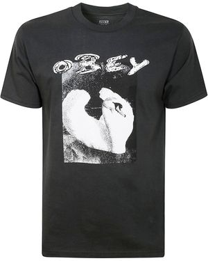 Obey Swan Tee - Black