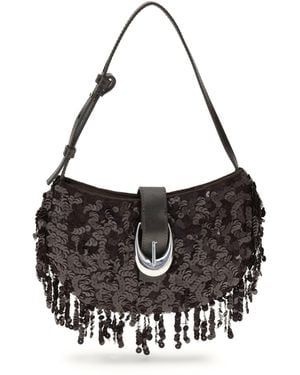 STAUD Alana Shoulder Bag - Black
