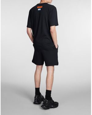 Heron Preston Nf Ex-Ray Recycled Cotton Logo T-Shirt - Black