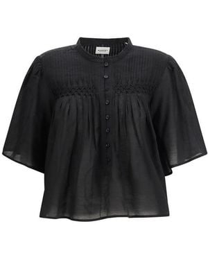 Isabel Marant Cotton Blouse - Black