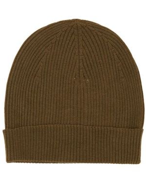 Rick Owens Knitted Beanie Hat - Green