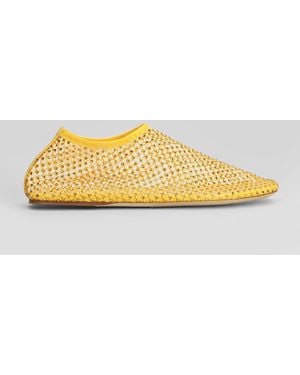 Christopher Esber Minette Flat Ballet Flats - Yellow