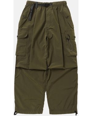 and wander Oversize Cargo Trousers - Green