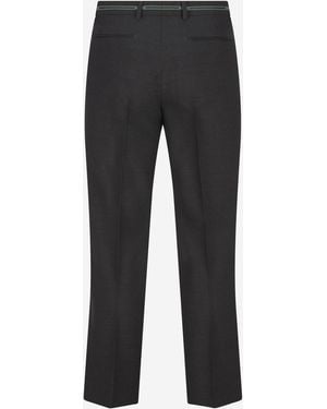 Gucci Pants Wool - Black