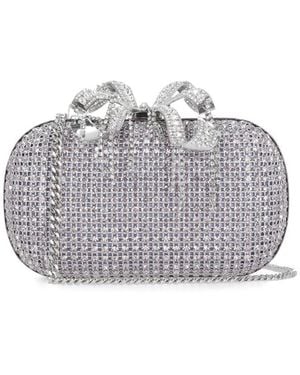 Self-Portrait Chainmail Clutch Bag - Multicolour