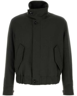 Ami Paris Slate Wool Jacket - Black