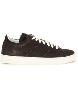 Kiton Suede Sneakers - Black
