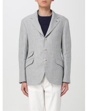 Brunello Cucinelli Light Linen Jacket - Grey