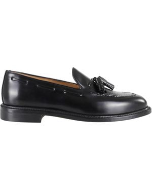 John Spencer Mocassino Pelle Calzature - Black