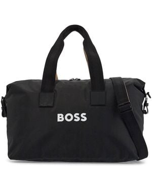 BOSS Catch_3.0 Travel Bag With Adjustable Shoulder Strap - Black