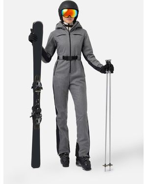 MC2 Saint Barth Ski Suit Garmisch With Recco Technology Overalls - White
