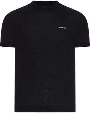 Prada Girocollo Maglia - Black