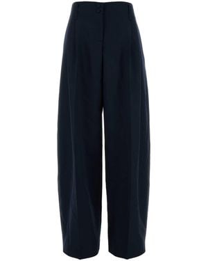 パンツ Alexander Mcqueen High-Waisted Black Wool Palazzo Pants IMG_3414.png?format=1000w