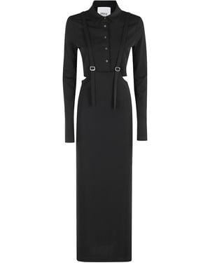 Erika Cavallini Semi Couture Abito Dermont - Black