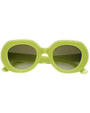 Emmanuelle Khanh Love 769 Glossy Granny- Acetate Occhiali Da Sole - Green