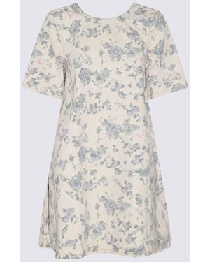 Ganni Cotton Dress - Natural