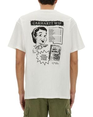 Carhartt Carhartt Wip Organic Cotton T-Shirt - Gray