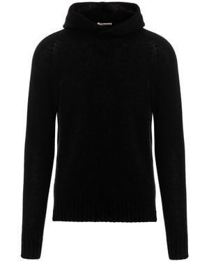 Ma'ry'ya Hooded Jumper - Black