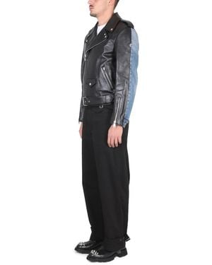McQueen Cargo Pants Cotton Pants - Blue