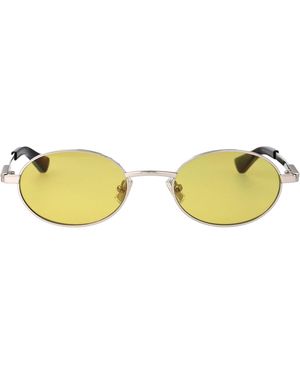 Bottega Veneta Metal Sunglasses - Yellow