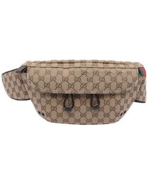 Gucci Small Gg Belt Bag - Brown