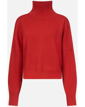 Loulou de Saison Luke Stand Collar Sweater - Red