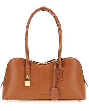 Stella McCartney Camel Synthetic Leather Ryder Medium Shoulder Bag - Brown