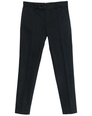 Incotex Tailored Cotton Pants - Black