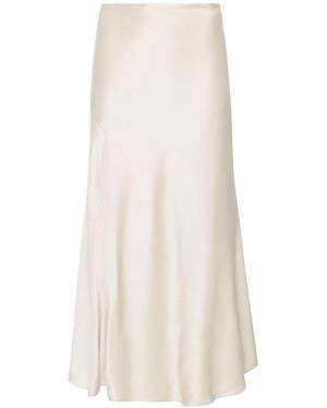 LAPOINTE Midi Skirt - White