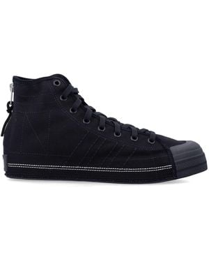 Y-3 Nizza Hi Trainers By Neighborhood - Blue