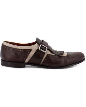 Church's Churchs Flat Shoes - Brown