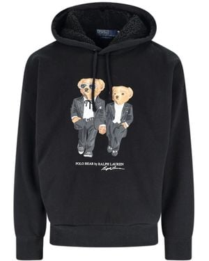 Polo Ralph Lauren Polo Bear Hoodie - Black