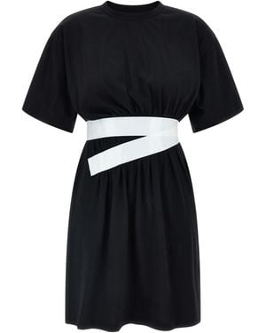 MM6 by Maison Martin Margiela Taped Dress - Black