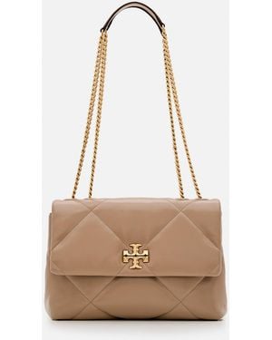 Tory Burch Kira Diamond Quilt Bag - Natural