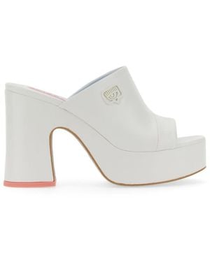 サンダル・ミュール Chiara Ferragni SS22 EYELIKE SANDAL (CF2936_001) Chiara Ferragni SS22 EYELIKE SANDAL (CF2936_001) (Chiara