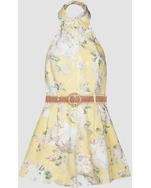 Zimmermann Linen Jumpsuits - Yellow