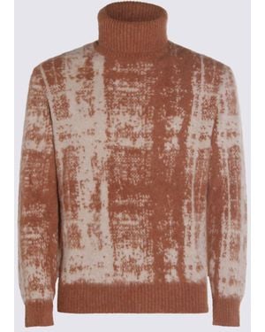 Piacenza Cashmere Wool Knitwear - Brown