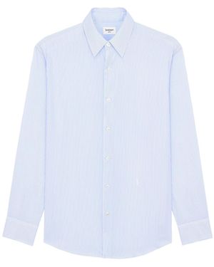 Saint Laurent Shirts Cupro - White