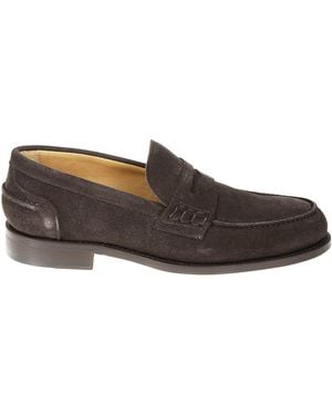 BERWICK  1707 Loafer Leather Shoe - Brown