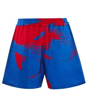 Bottega Veneta Viscose Short - Blue