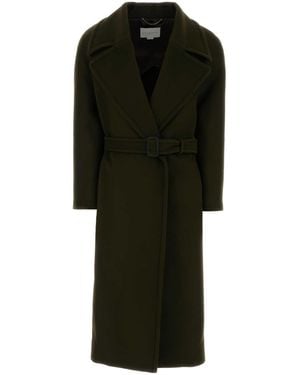Stella McCartney Bottle Wool Coat - Black
