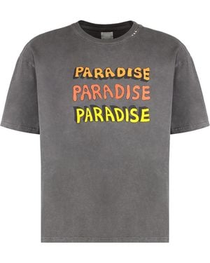 Alchemist Printed Cotton T-Shirt - Gray