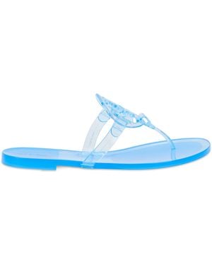 Tory Burch Low Sandal Miller Jelly Tpu - Blue