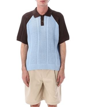 Obey Abel Retro Polo - Blue