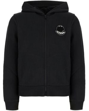 Moncler Cotton Sweatshirt - Black