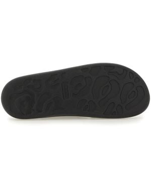 McQueen Sandals Hybrid Double Buckle Thermoplastic Polyurethane - Black