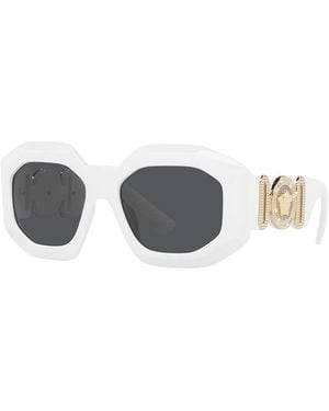 Versace Sunglasses Plastic Dark - Grey